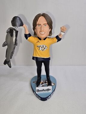 Nashville Predators Keith Urban Fish Bobblehead Nhl Hockey Country Music